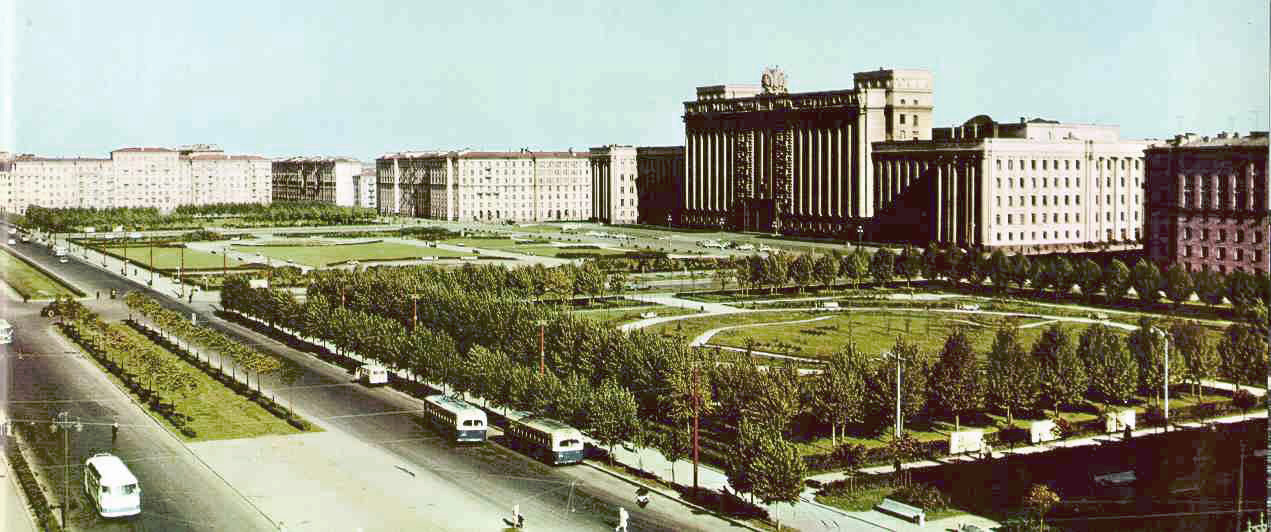 1964 Вид на Дом Советов