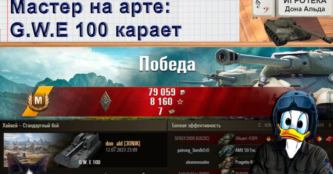 Мастер на GWE 100